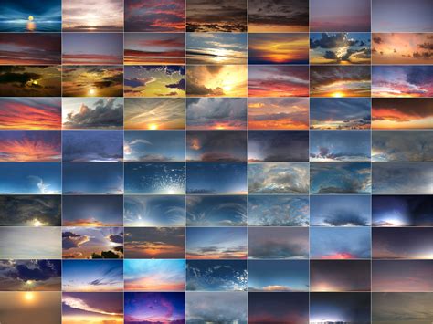 300 Sunset Sky Photo Overlays Clouds Photoshop Photoshop Etsy