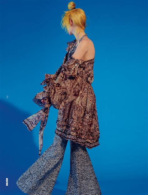 Arvida Bystrom By Mel Bles For Dazed Winter 2015 Fashion Editorial