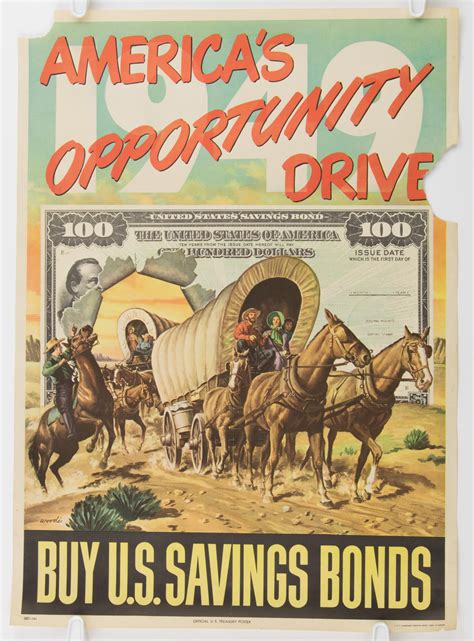 Maybe you would like to learn more about one of these? Lot - 1949 SAVINGS BONDS POSTER