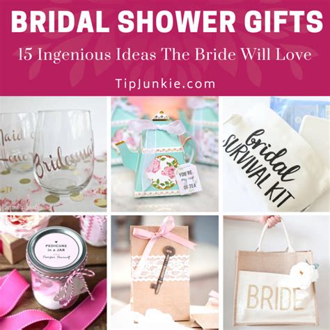 18 Ingenious Bridal Shower Gifts The Bride Will Love Tip Junkie