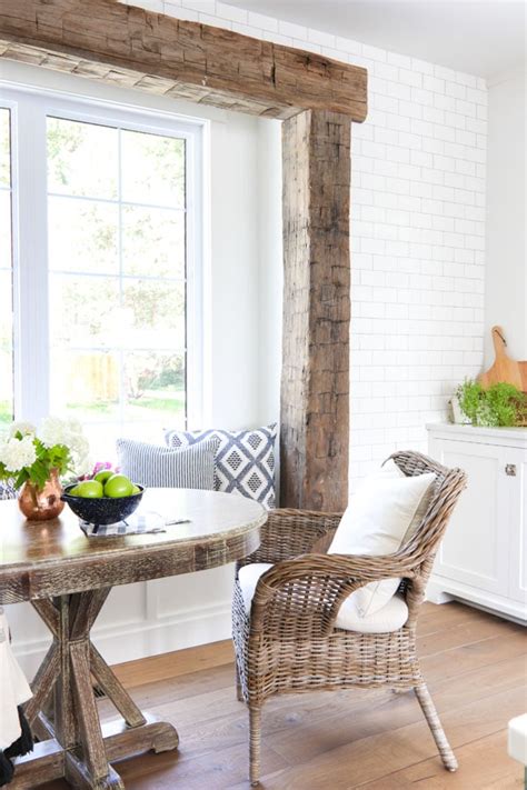 Our rustic breakfast nook sets are uniquely designed, functional, affordable and will look great in your home. Rustic Beam Breakfast Nook - The Lilypad Cottage