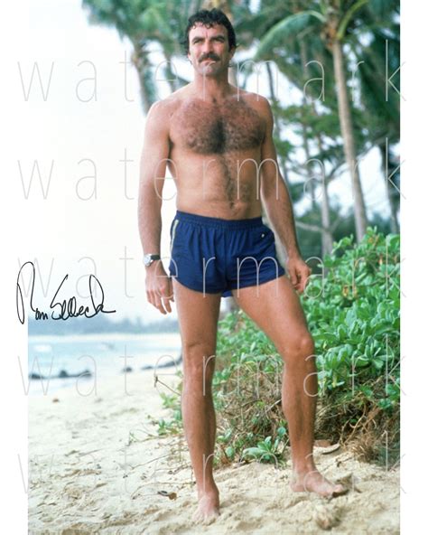Tom Selleck Signed X Photo Autograph Photograph Etsy