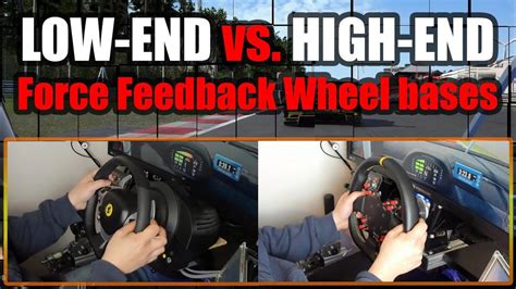 Sim Racing BELT VS DIRECT DRIVE Force Feedback COMPARING FFB EFFECTS