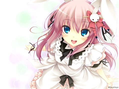 Cute Bunny Anime Wallpapers Top Free Cute Bunny Anime Backgrounds