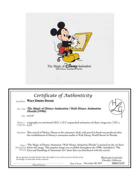 Walt Disney Animation Florida Mickey Mouse As