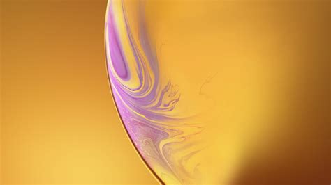Iphone Xs Double Bubble Yellow Ios 12 Hd Computer 4k