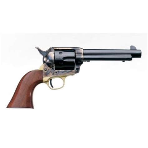 A Uberti 1873 Cattleman Ii Brass Revolver 357 Mag 55 Presleys