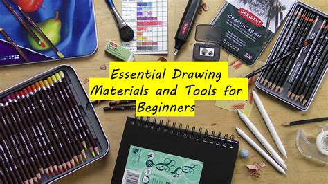Essential Drawing Materials And Tools For Beginners