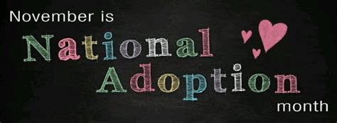 November 2018 National Adoption Month Virginia Frank