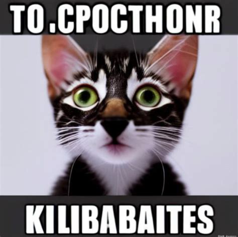 Ai Generated Cat Meme In 2022 Funny Cat Memes Funny Memes Cat Memes