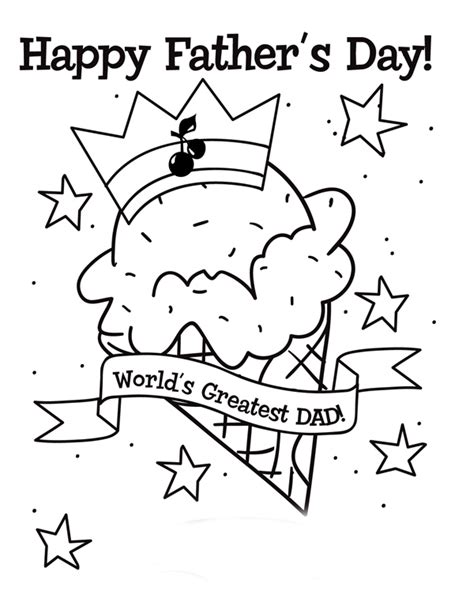 The family and the father's day. Free Coloring Pages: Printable Father's Day Coloring Pages