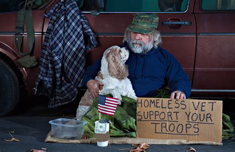 Our Homeless Vets Live In Cars Under Bridges And On The Street