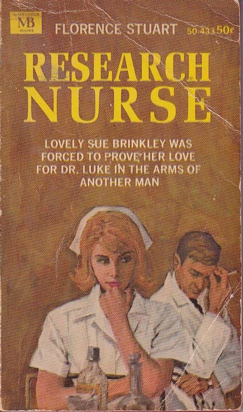 Research Nurse Pulp Fiction Novel Pulp Fiction Nurse