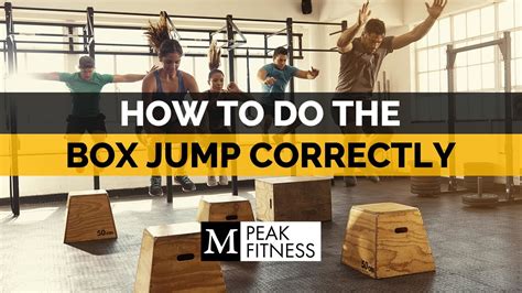 How To Do The Box Jump Correctly Youtube