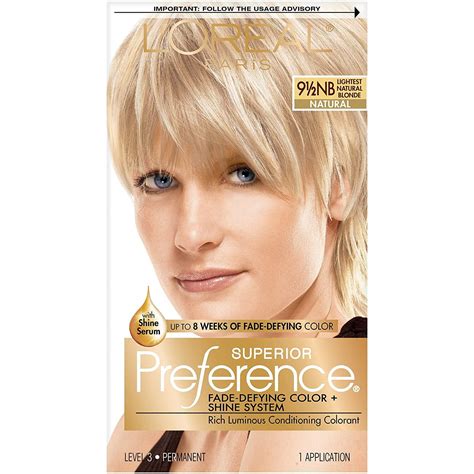 L Oreal Paris Superior Preference Permanent Hair Color NB Lightest Natural Blonde Walmart Com