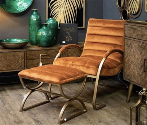 The cover is also removable, making cleaning a breeze. Orange Rust Velvet Upholstered Armchair With Brass Arch ...