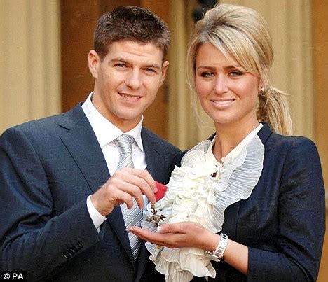 Sports Super Stars: Steven Gerrard His Wife Pics 2012