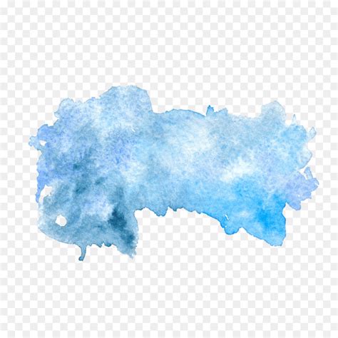 Azul Papel Pintura Em Aquarela Png Transparente Gr Tis