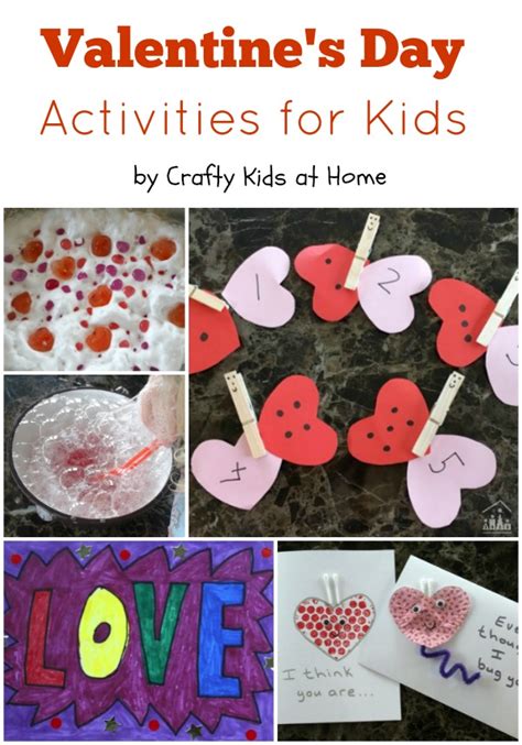 Here are some fabulous resources for planning your preschool valentine's day theme. Valentine's Day Activities for Kids - Crafty Kids at Home
