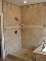 Shower Stall Tile Repair Photos