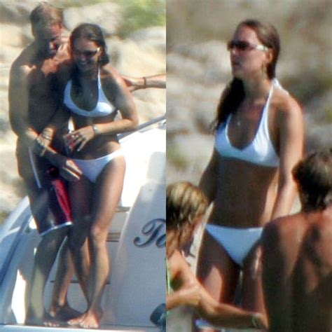 Kate Middleton Wears White Bikini On Vacation Popsugar Fashion
