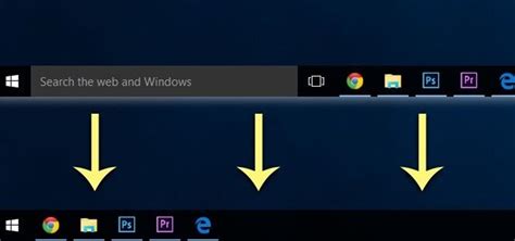 How To Get Rid Of The Search Bar Task View Button In The Taskbar On