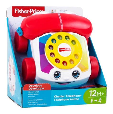 Teléfono Parlanchín De Juguete Niños Bebés Fisher Price Abonitosmx