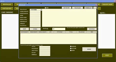 Kali ini saya menggunakan excel 2013. Cara Membuat Program Kasir Konter HP Sederhana Menggunakan ...