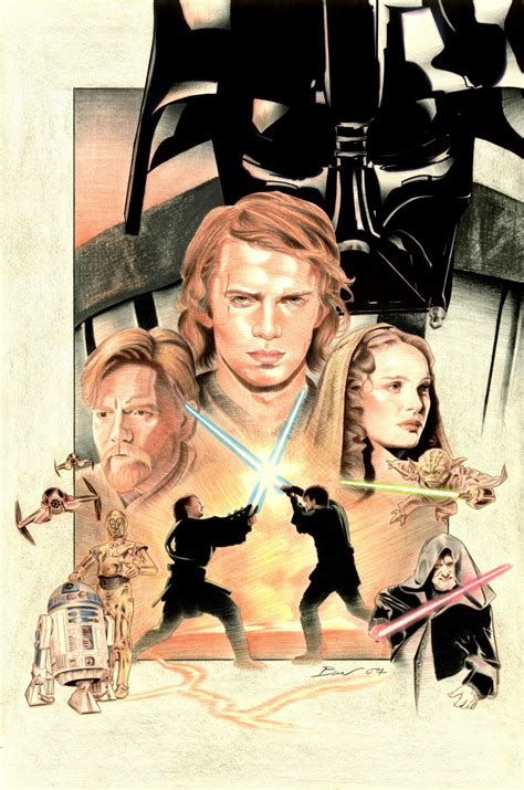 Fan Art Poster Star Wars Revenge Of The Sith Fan Art 28116214 Fanpop