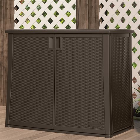 Suncast 3525 H X 4225 W X 23 D Outdoor Storage Cabinet And Reviews