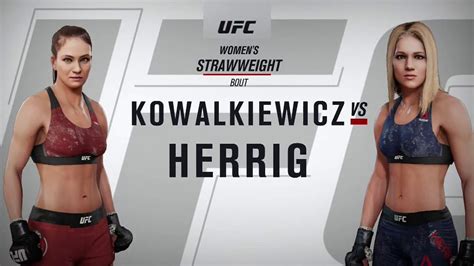 EA UFC 3 Karolina Kowalkiewicz Vs Felice Herrig UFC 223 Prediction
