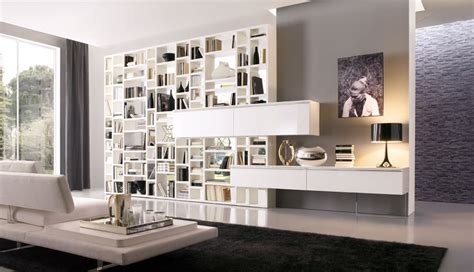 But hey, black is a favorite color for modern and. 20 Modern Living Room Wall Units for Book Storage from ...