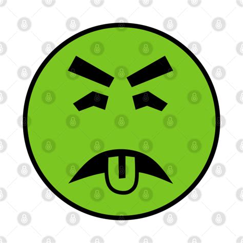Yuck Emojis Yuk Symbol Mr Yuck Means No Stay Away Mug Teepublic