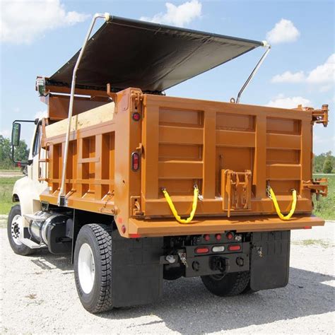 Dump Truck Tarp System Aluminum Spring Tarp Kit For Beds Up To 28