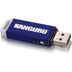 Kanguru FlashBlu II USB Flash Drive with Physical Write  