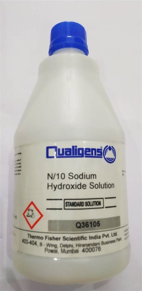 Lab Grade N10 Sodium Hydroxide Solution 99 Liquid At Rs 344bag In