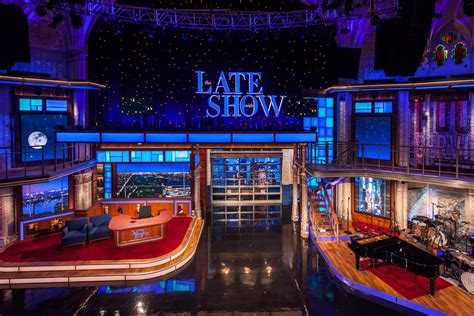Designing The Late Show With Stephen Colbert Set Case Study