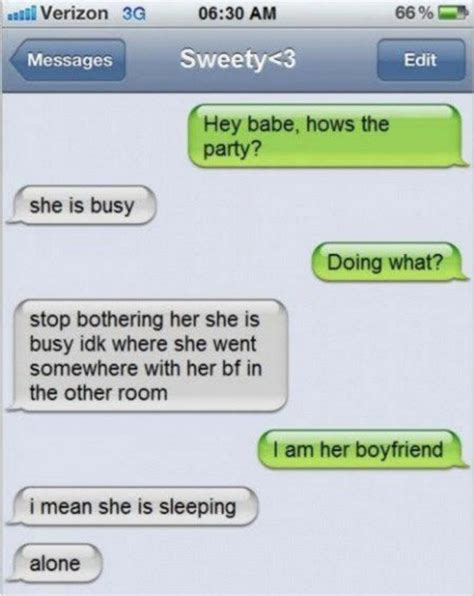 20 Caught Cheating Texts That Are So Awkward They’re Actually Funny