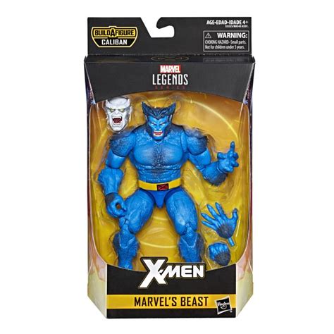 Фигурка Люди Икс Зверь X Men Marvel Legends Wave Beast Caliban Baf