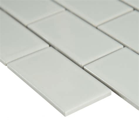 White Hudson 2x4 Staggered Subway Tile Backsplash Tile Usa