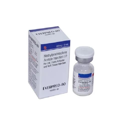 Methylprednisolone Acetate Injection Mg Mg At Rs Piece Mota Varachha Surat ID