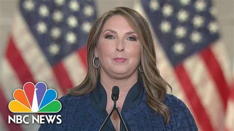 Rnc Chairwoman Ronna Mcdaniel Trump Started A Movement Unlike Any