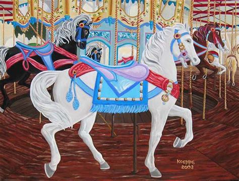 Carousel Horse Painting At Explore Collection Of