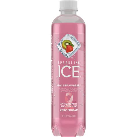 Sparkling Ice® Naturally Flavored Sparkling Water Kiwi Strawberry 17