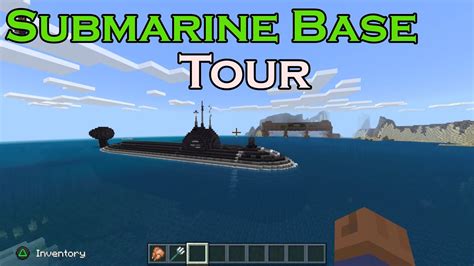 Minecraft Submarine Base Tour Youtube