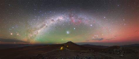 Photography Nature Landscape Long Exposure Panorama Milky Way