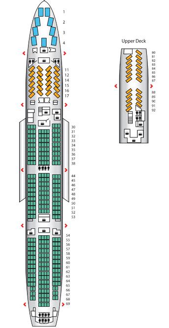 Cathay Pacific Plane Seating Plan