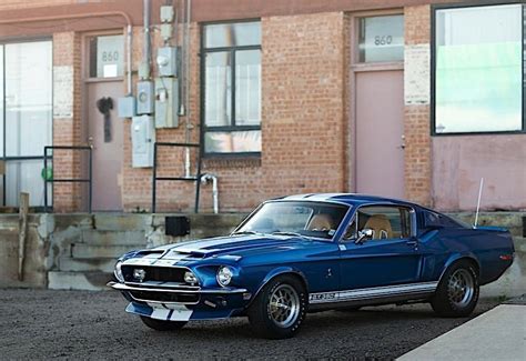 Acapulco Blue 1968 Shelby Gt350 Fastback On Sale At Scottsdale Auction