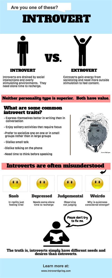 Introvert Infographic Introvert Spring
