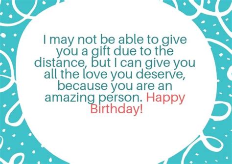 Pin by nawaal toffar on happy birthday baby. 10+ Cute Long Distance Birthday Wishes | Birthday quotes ...